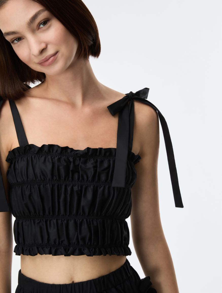 Slim-fit top - BLACK - Iblues