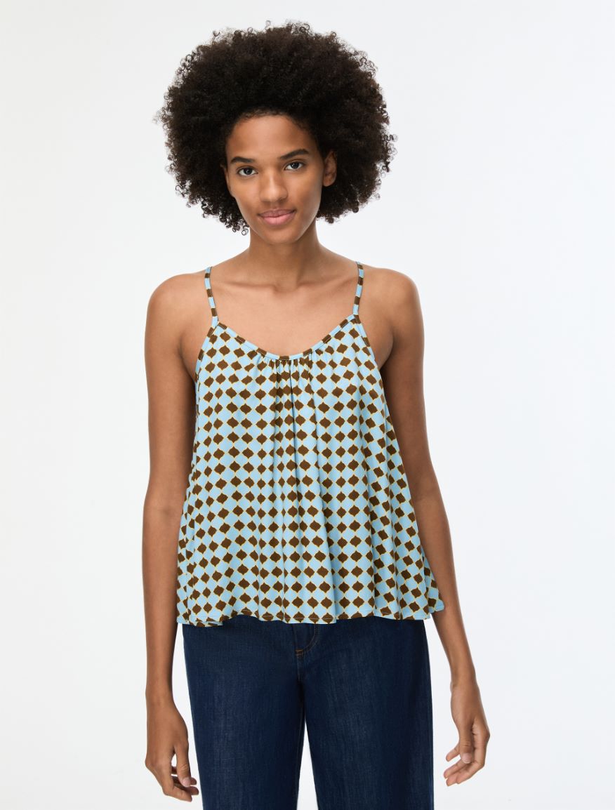 Gathered top - COCOA - Iblues