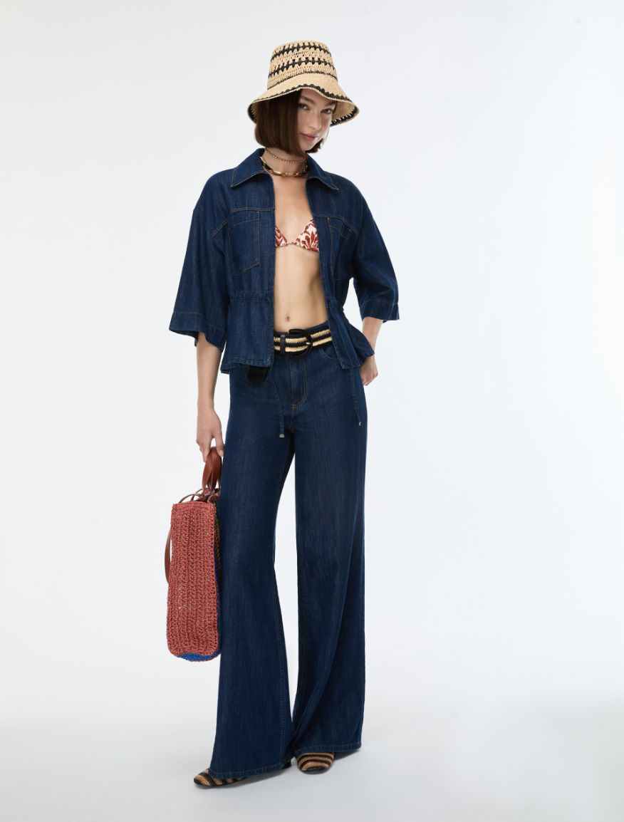 Wide-leg jeans - BLUE JEANS - Iblues - 4