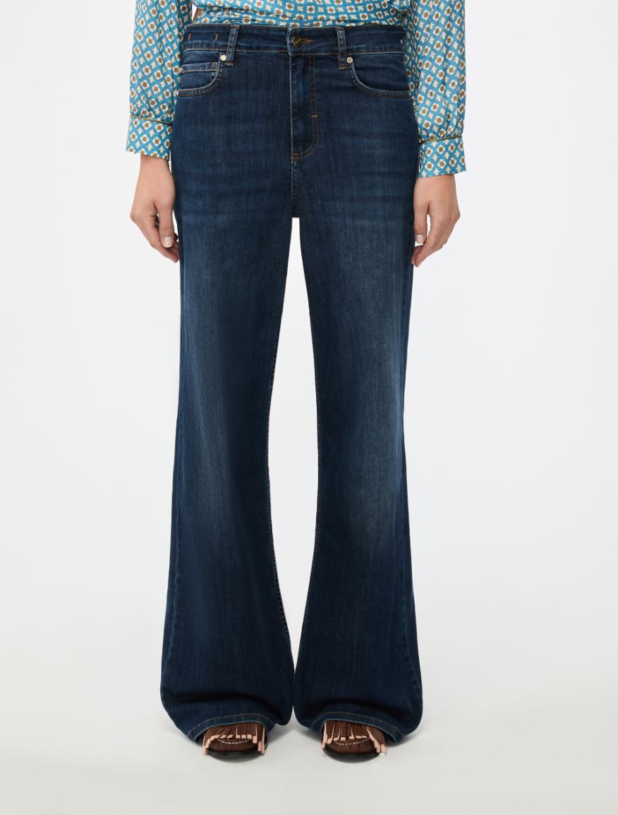 Wide-leg trousers - BLUE JEANS - Iblues