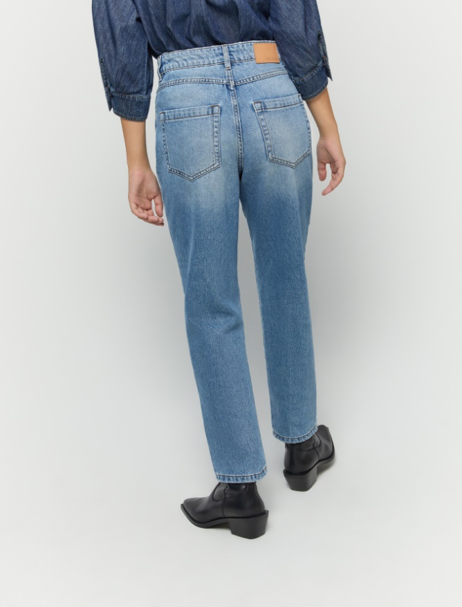 Jeans mom fit - BLUE JEANS