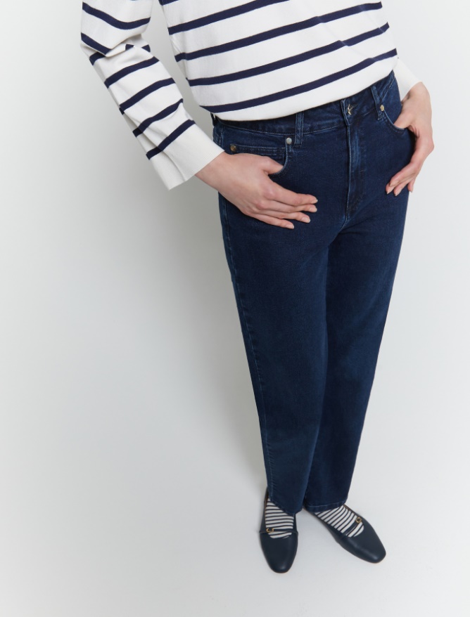 Jeans long straight - BLUE JEANS