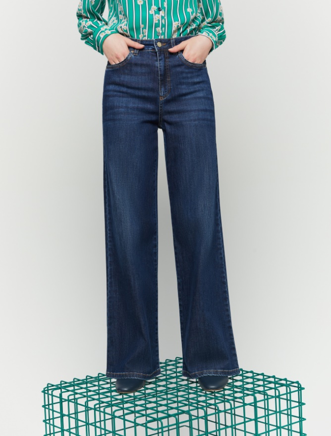 Wide-leg jeans - 