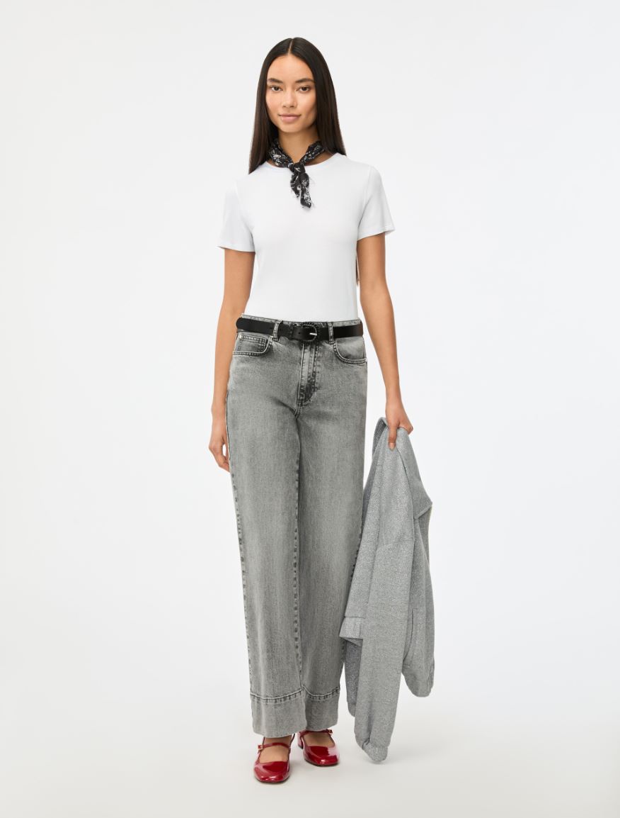 Straight-fit jeans - GREY - Iblues - 4