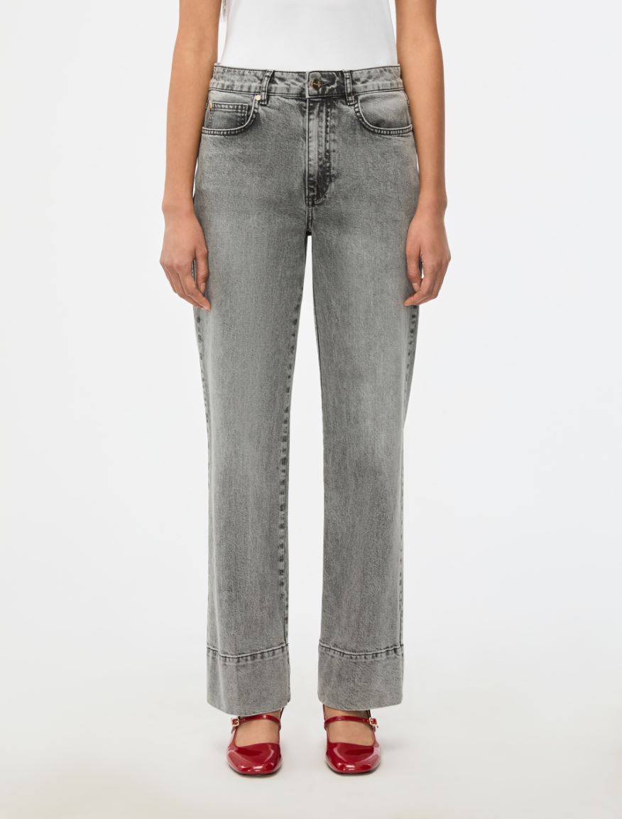 Straight-fit jeans - GREY - Iblues