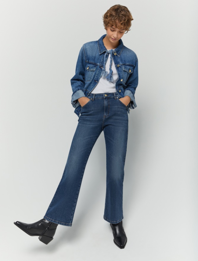 Jeans bootcut - BLUE JEANS