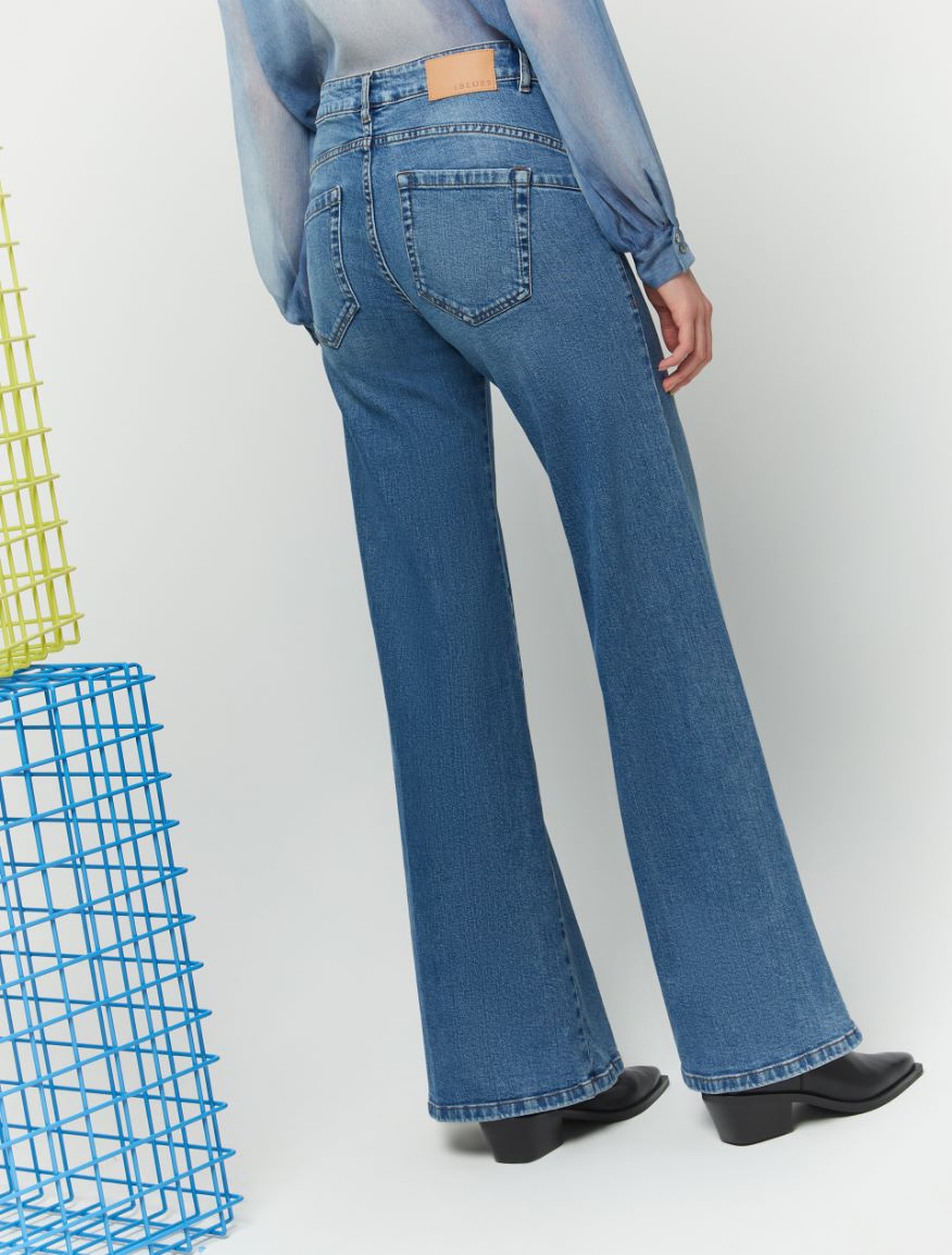 Oversized flared jeans - BLUE JEANS - Iblues - 2