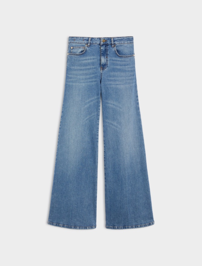 Oversized flared jeans - 