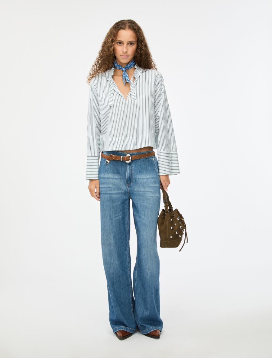 Wide-leg jeans - BLUE JEANS - Iblues - 4
