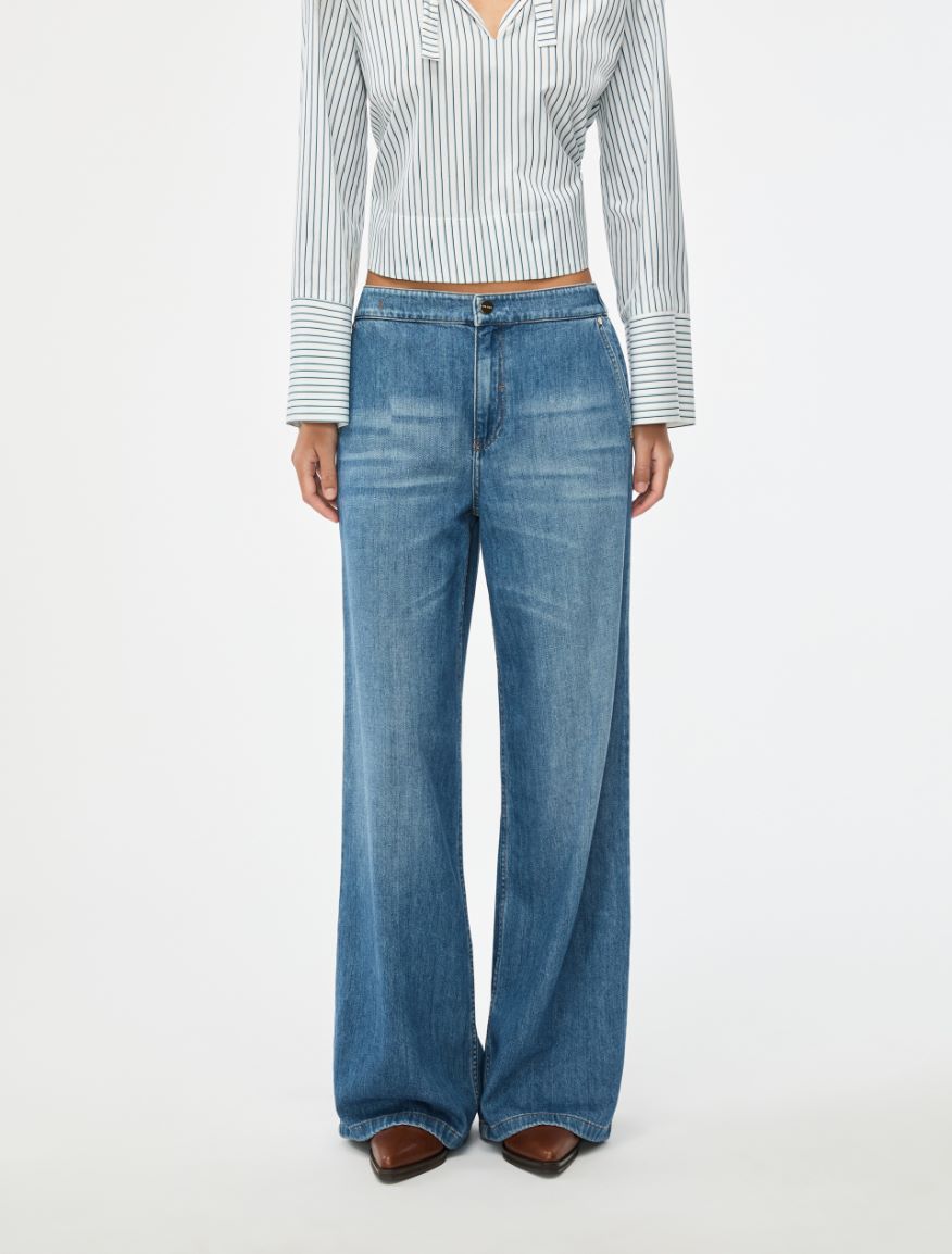 Wide-leg jeans - BLUE JEANS - Iblues