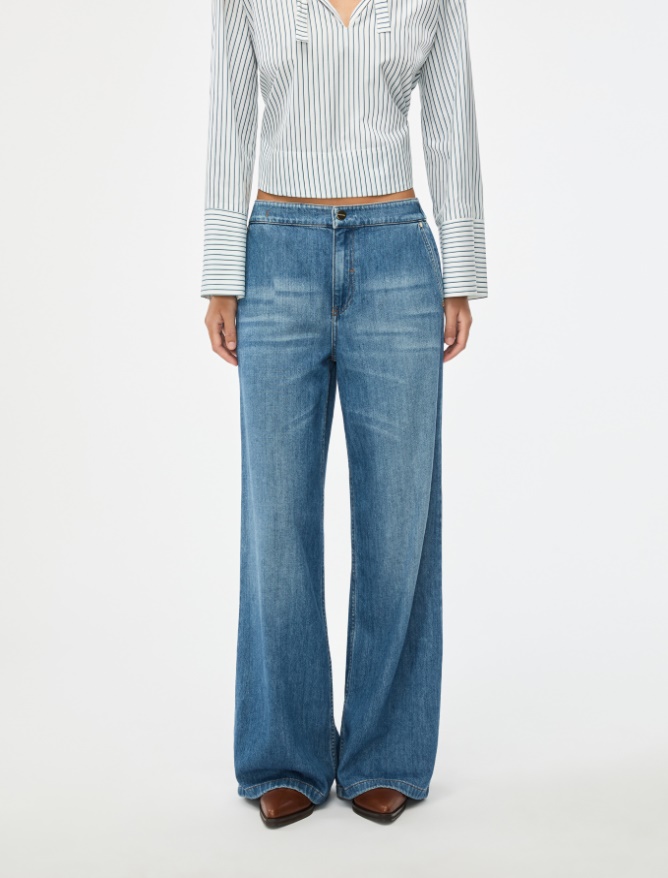 Wide-leg jeans - 