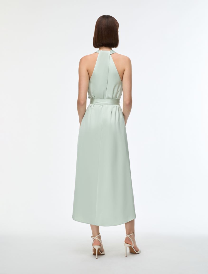Satin dress - MINT - Iblues - 2
