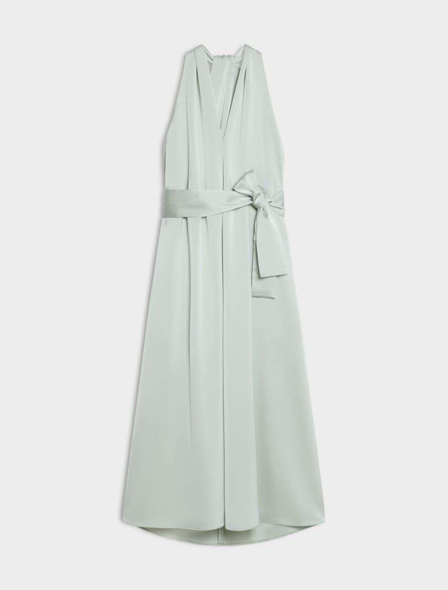 Satin dress - MINT - Iblues - 5