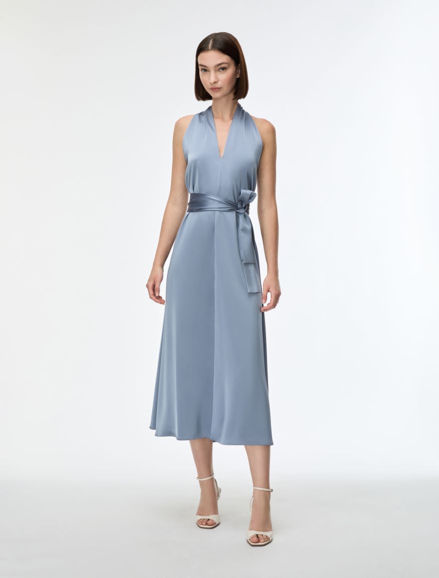 Satin dress - AVIO - Iblues - 4