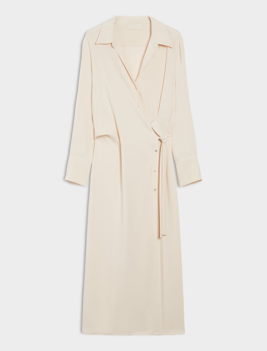 Relaxed-fit dress - IVORY - Iblues - 5