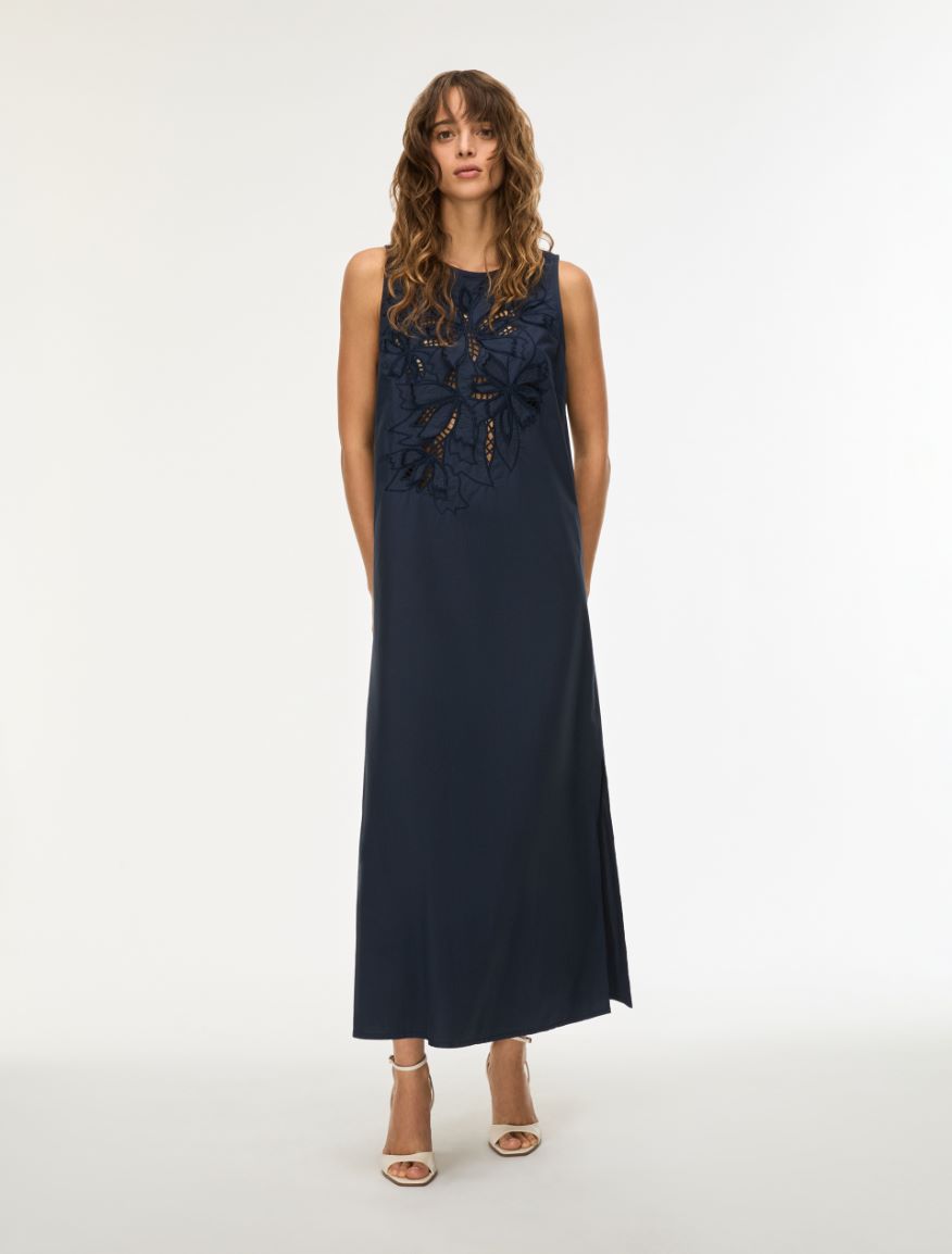Loose-fit dress - NAVY - Iblues - 4