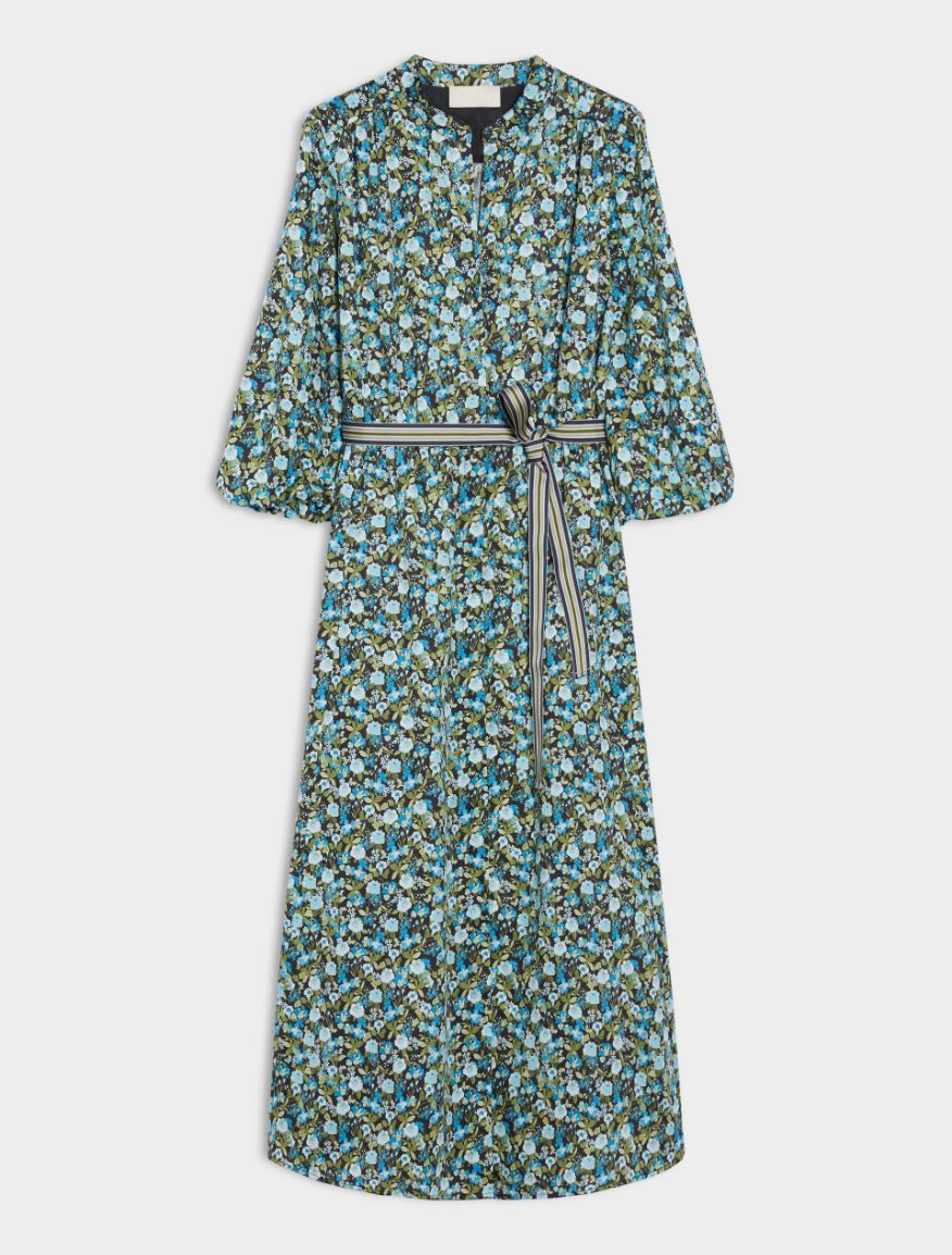 Flared dress - BLACK - Iblues - 5