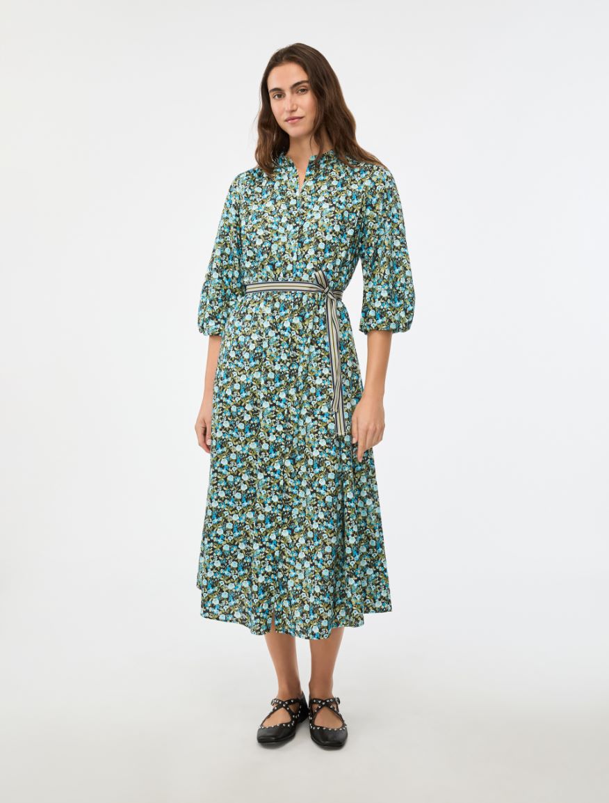 Flared dress - BLACK - Iblues