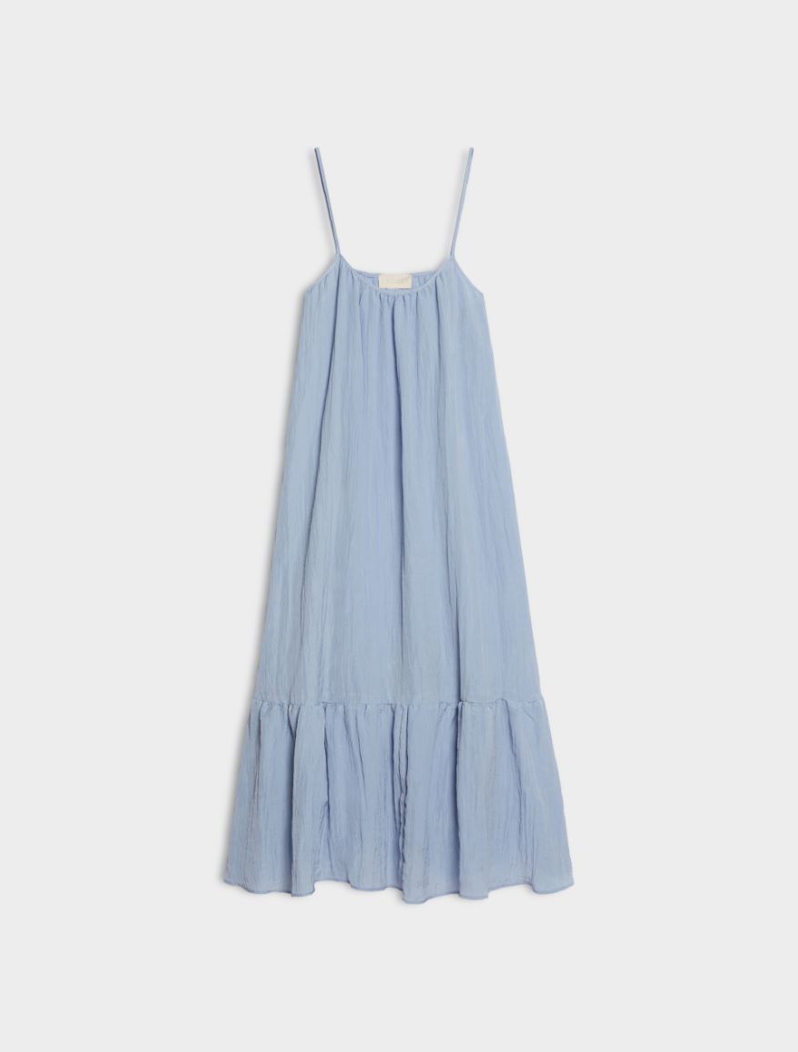 Crackled dress - DARK BLUE - Iblues - 5