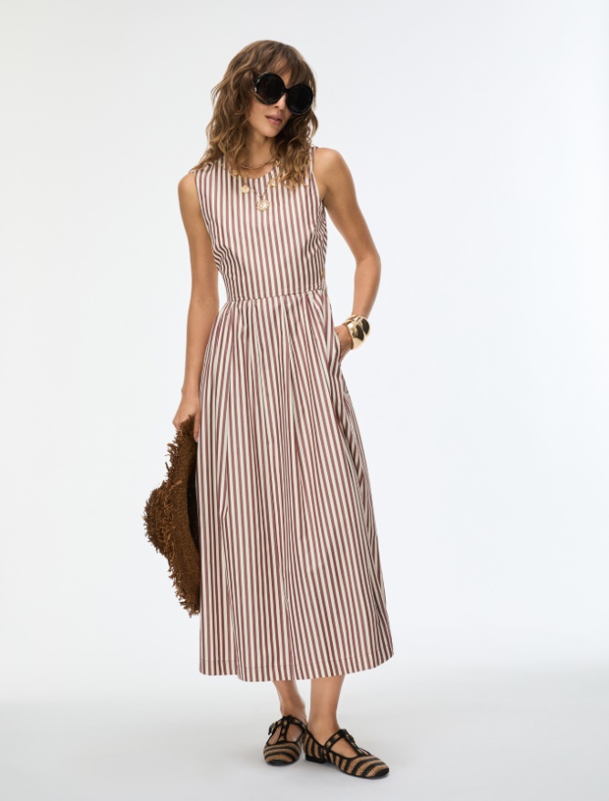 Fitted-waist dress - 