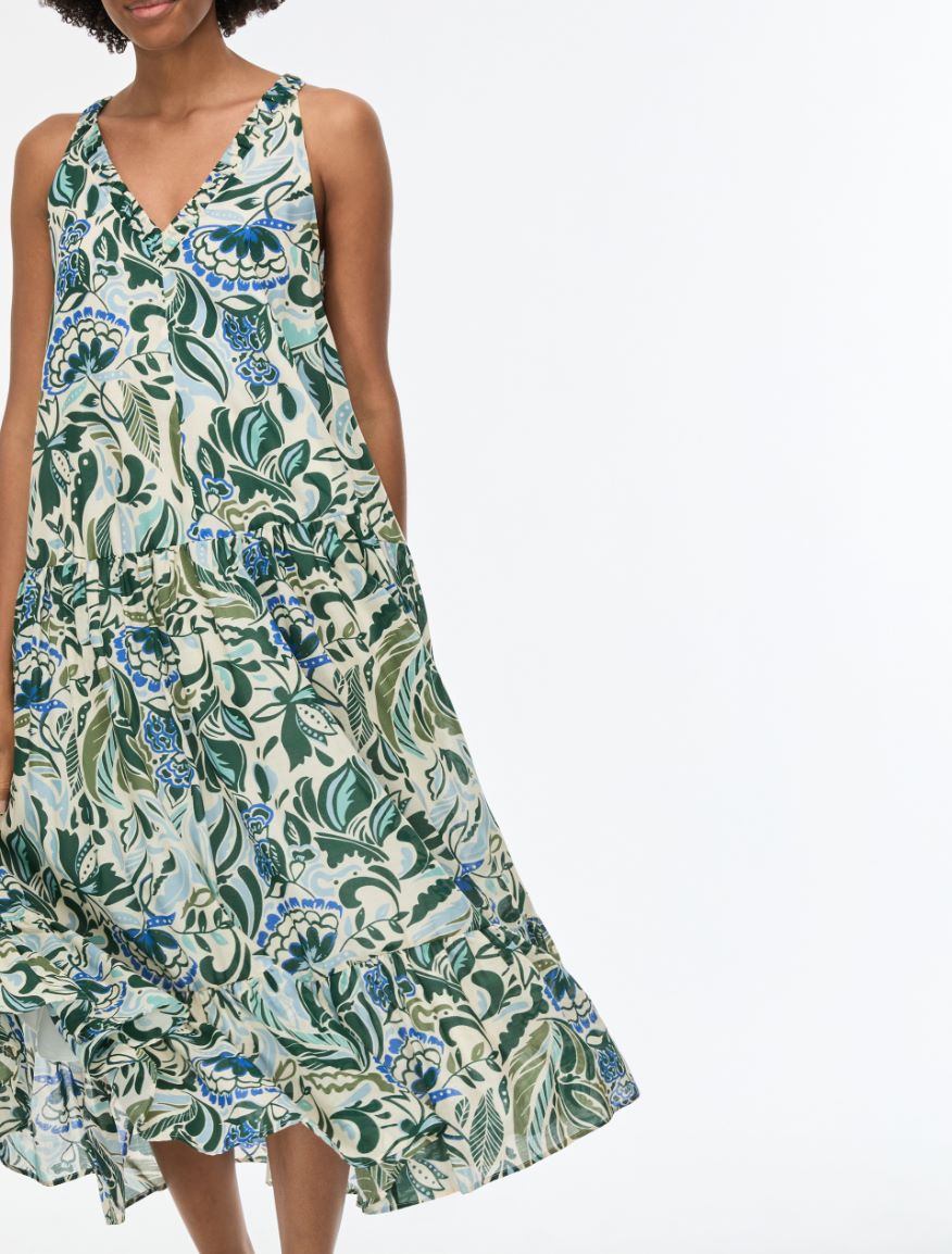 Cotton dress - ECRU - Iblues - 3