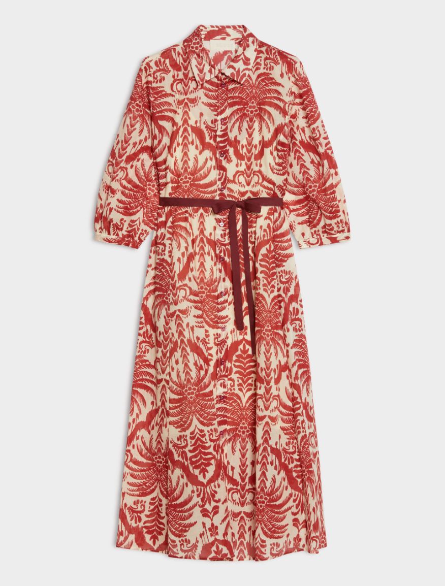 Flared, figure-skimming dress - RUBY - Iblues - 6