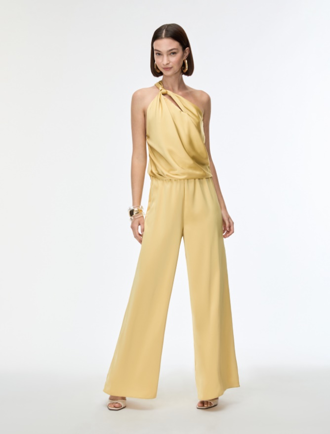 One-shoulder jumpsuit - 
