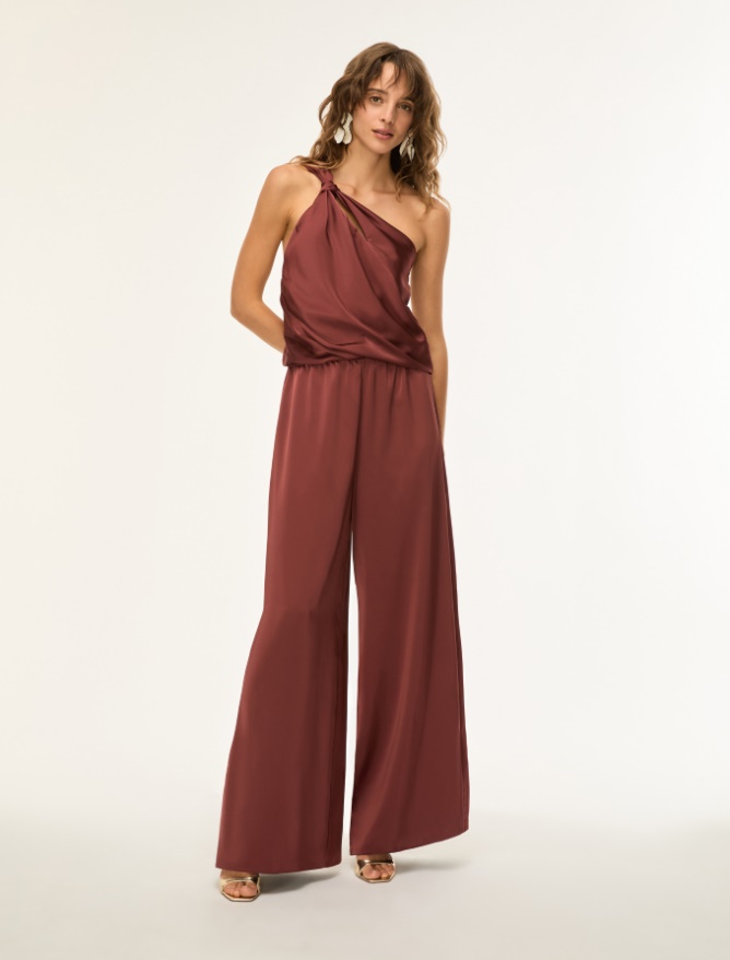 One-shoulder jumpsuit - 