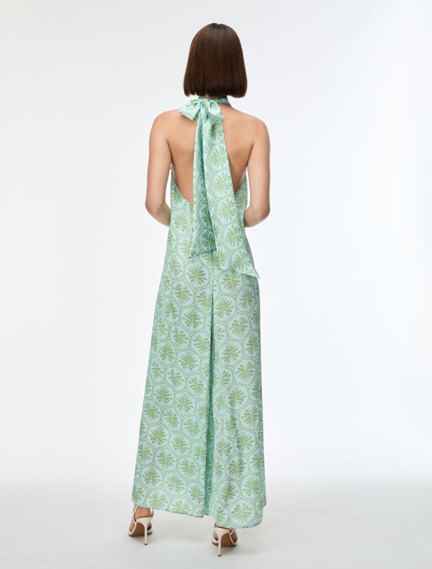 Oversized jumpsuit - AQUAMARINE - Iblues - 2