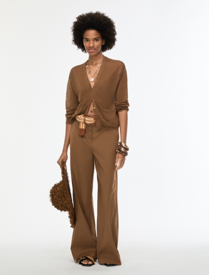 Egg-shaped cardigan - 