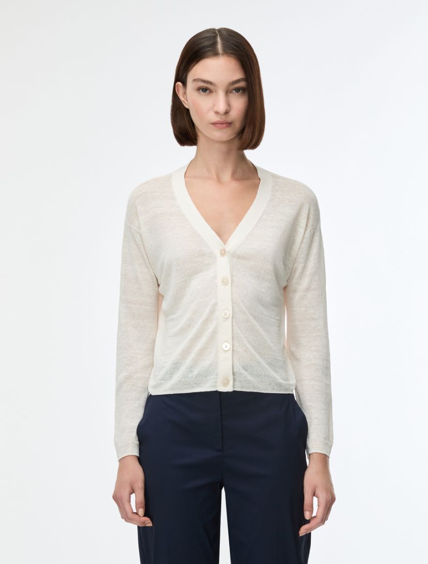 Egg-shaped cardigan - ROPE - Iblues