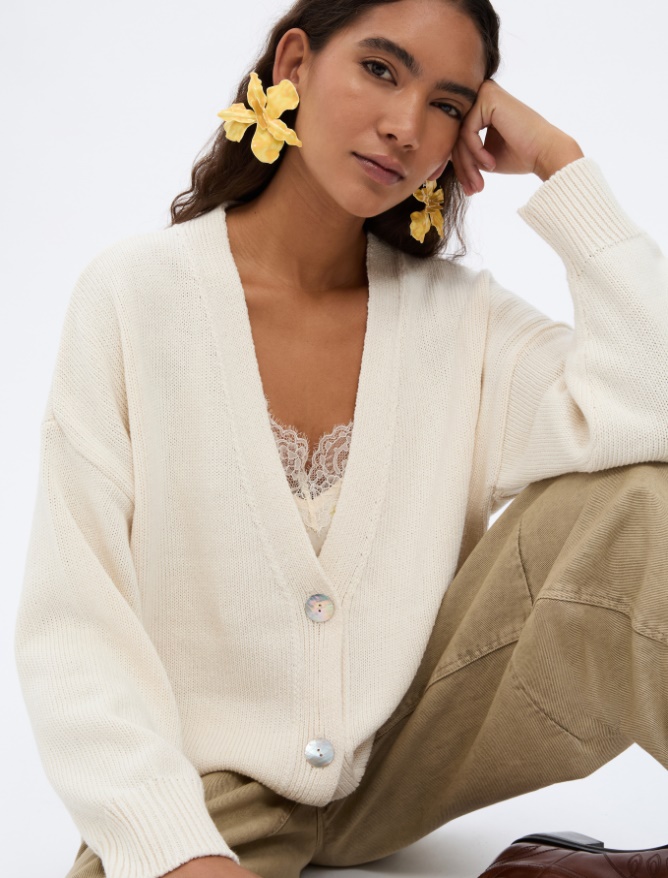 Oversized cardigan - 