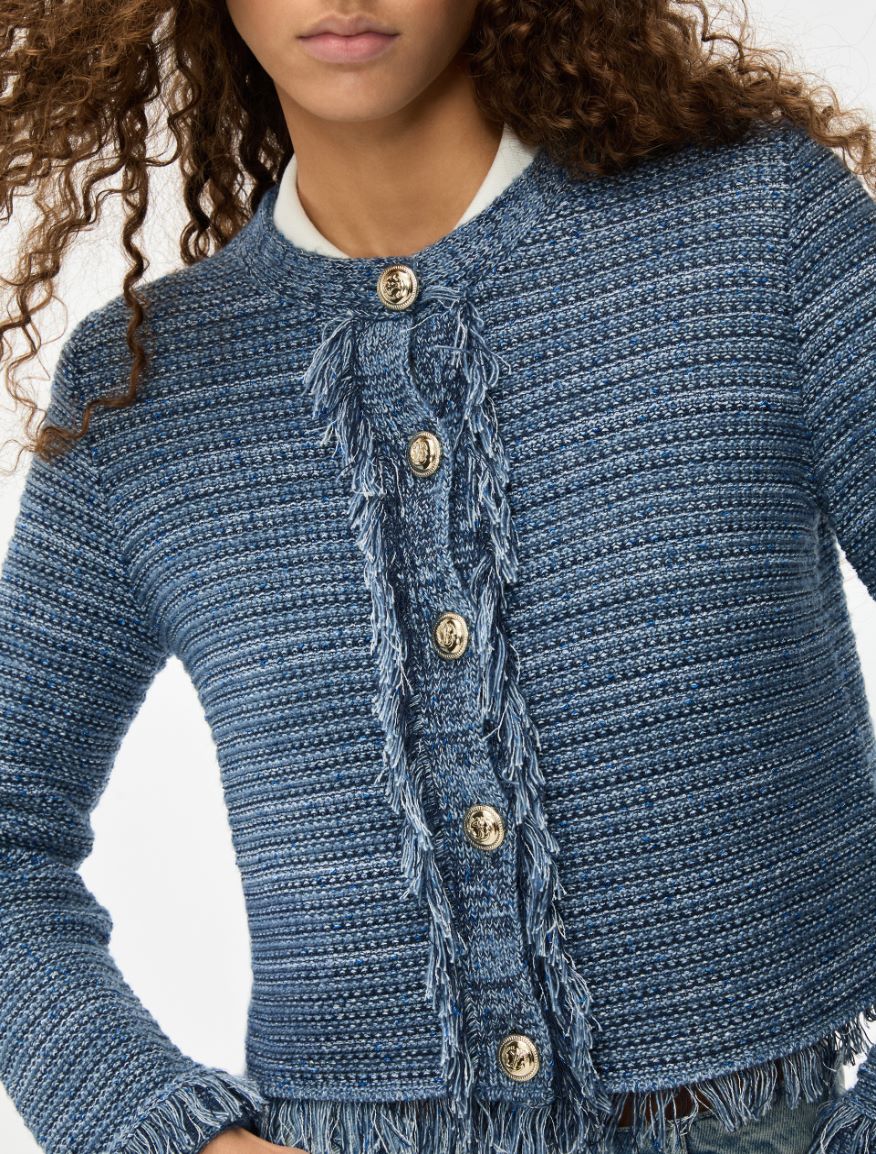 Boxy jacket - NAVY - Iblues - 3