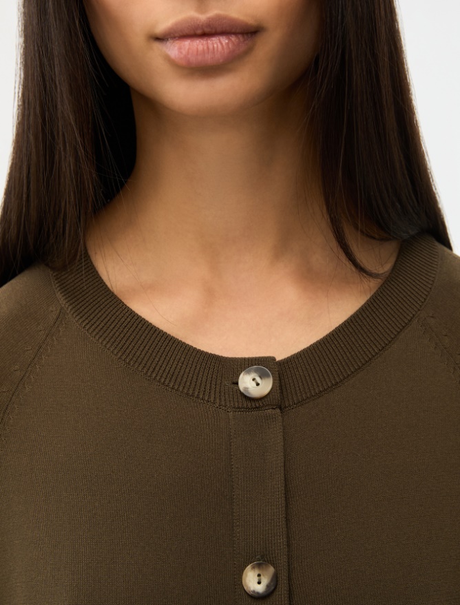 Viscose-blend cardigan - 