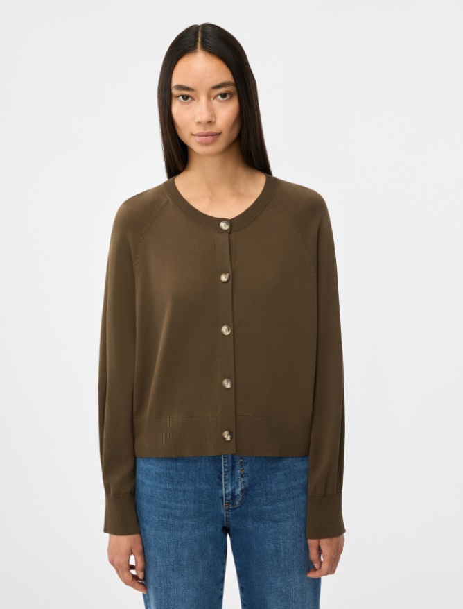 Viscose-blend cardigan - 