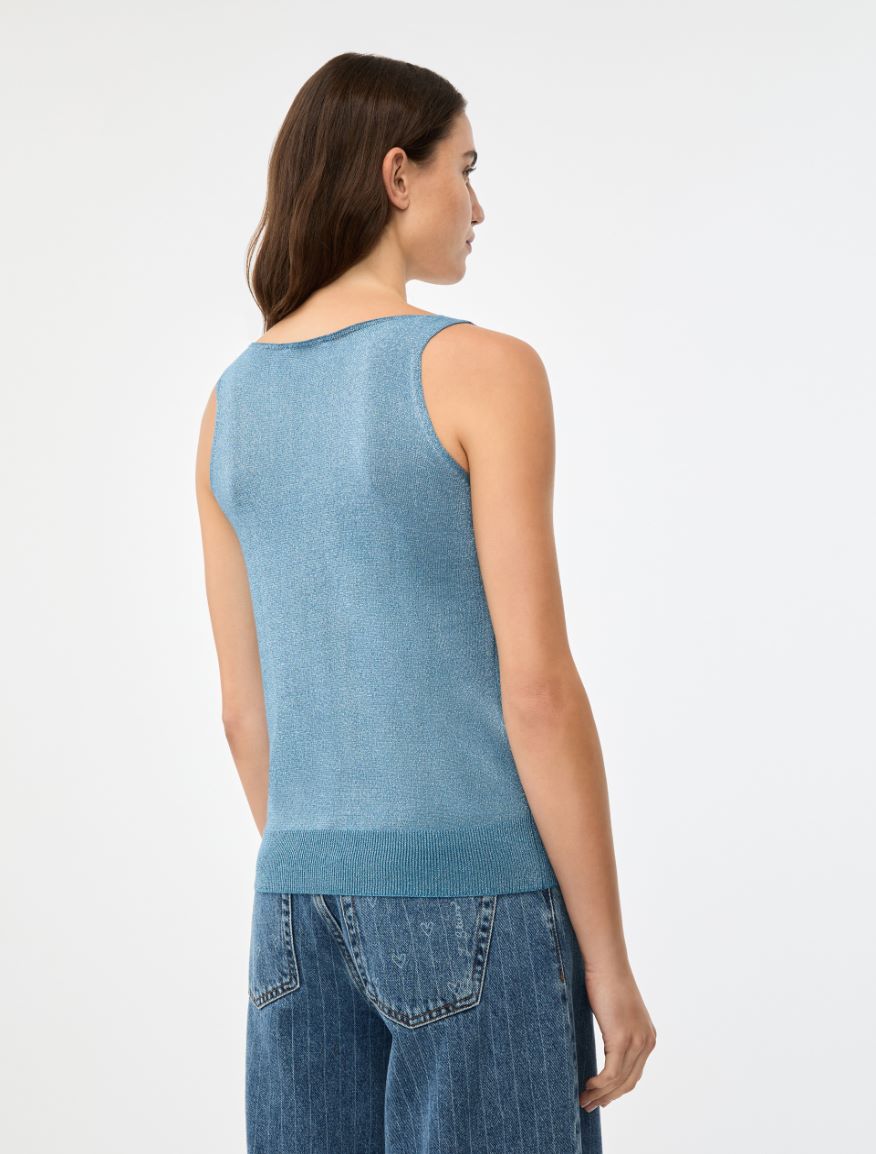 Silk-blend top - AVIO - Iblues - 2