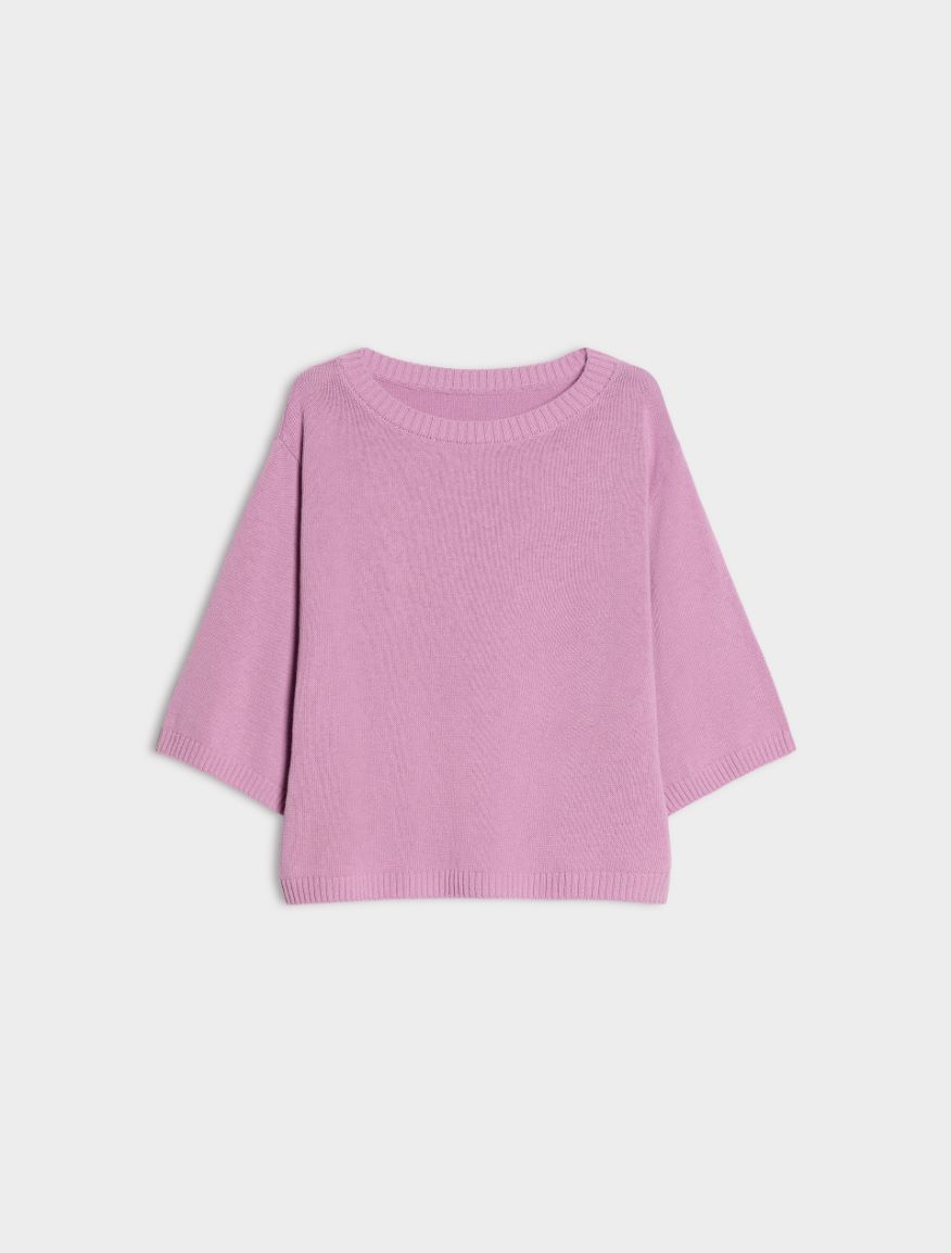 T-shaped sweater - HYDRANGEA - Iblues - 5