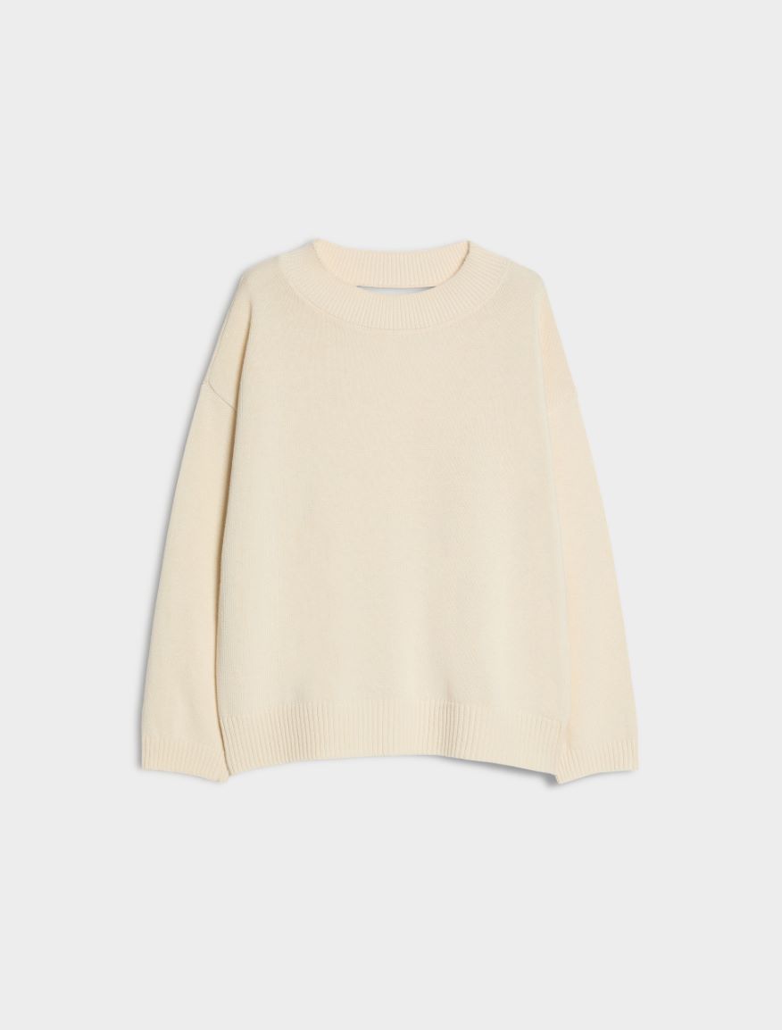 Oversized sweater - CREAM - Iblues - 5