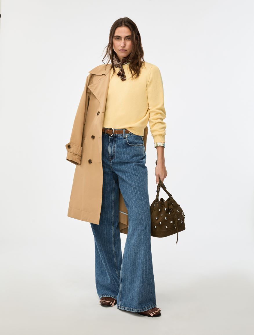 Crew-neck sweater - YELLOW - Iblues - 4