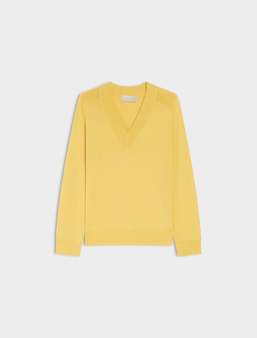 Relaxed-fit sweater - LIME - Iblues - 5