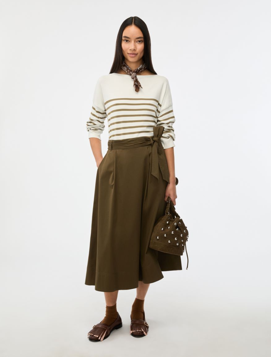 Relaxed-fit sweater - IVORY - Iblues - 4