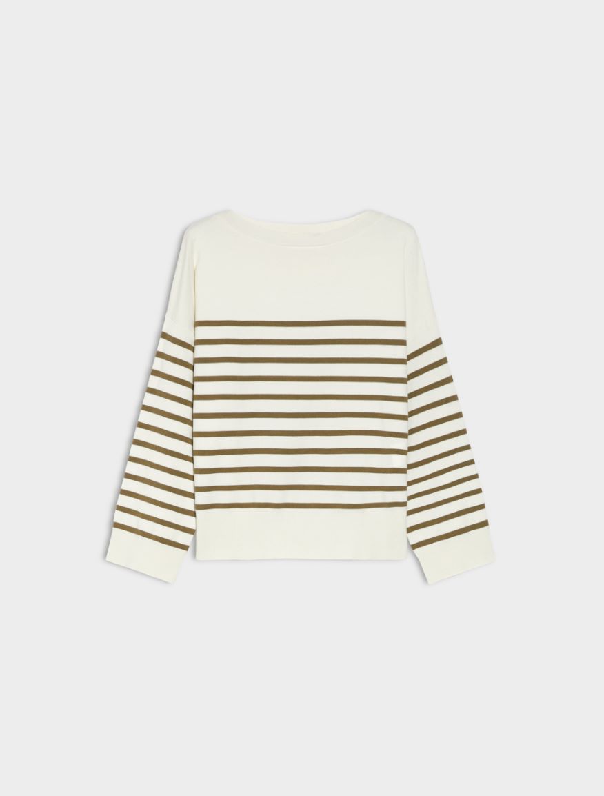 Relaxed-fit sweater - IVORY - Iblues - 5