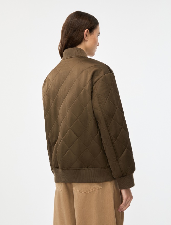 Padded bomber jacket - 