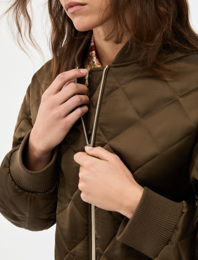 Padded bomber jacket - 