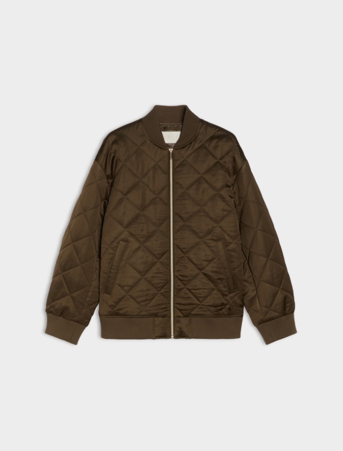 Padded bomber jacket - 
