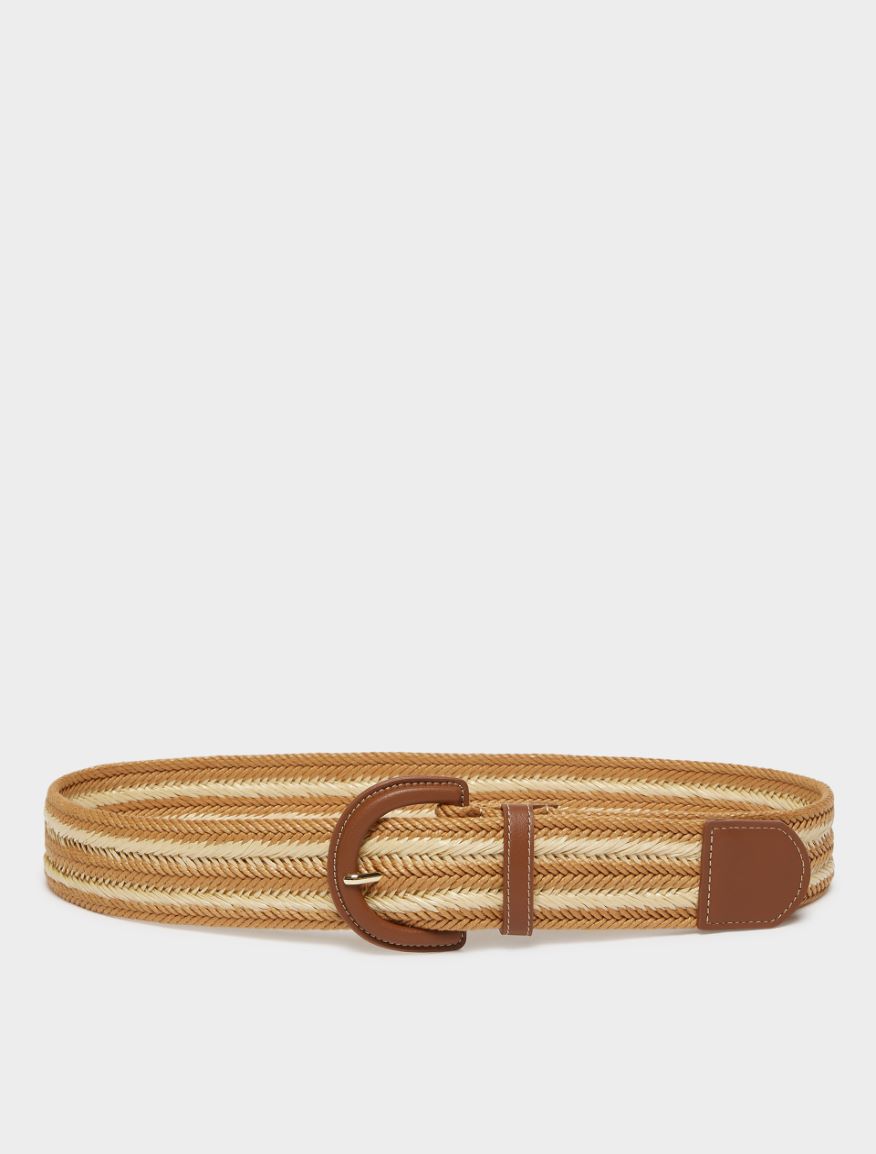 Woven belt - TOBACCO - Iblues