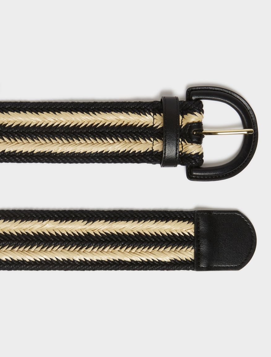 Woven belt - BLACK - Iblues - 2