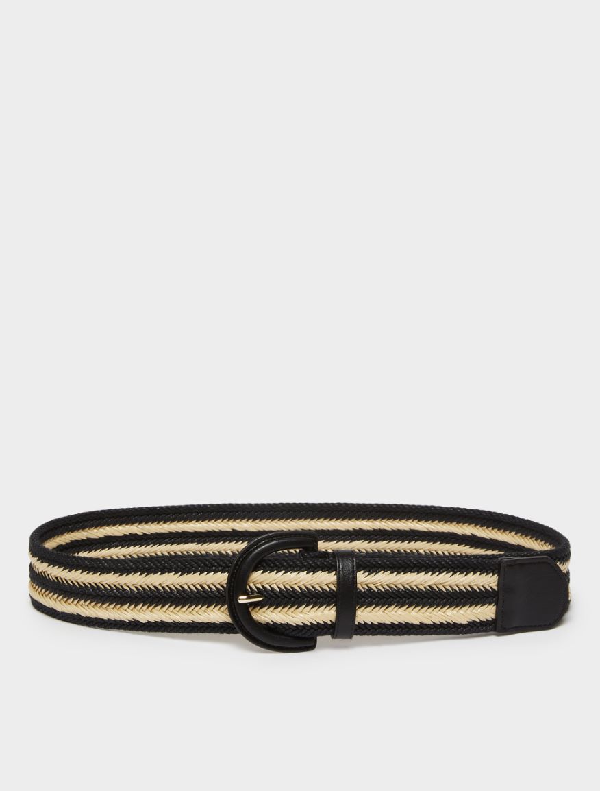 Woven belt - BLACK - Iblues
