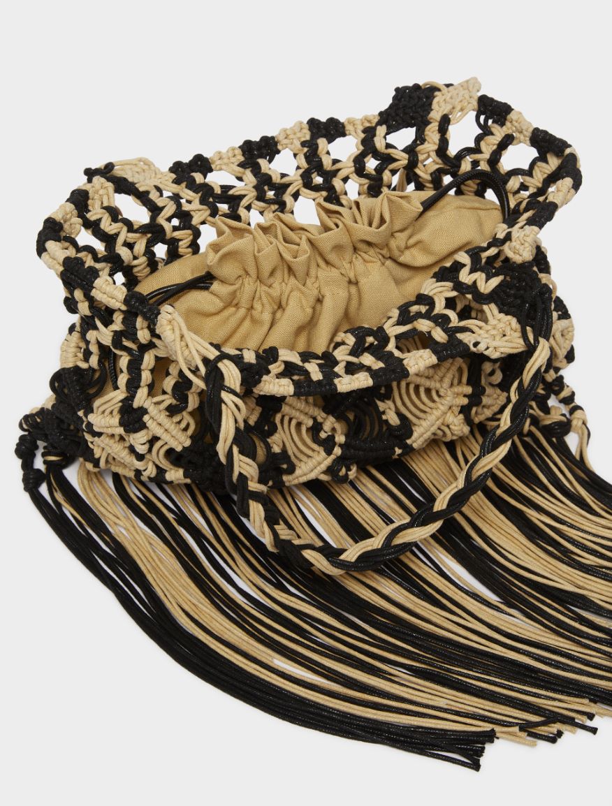 Woven bag - ECRU - Iblues - 5