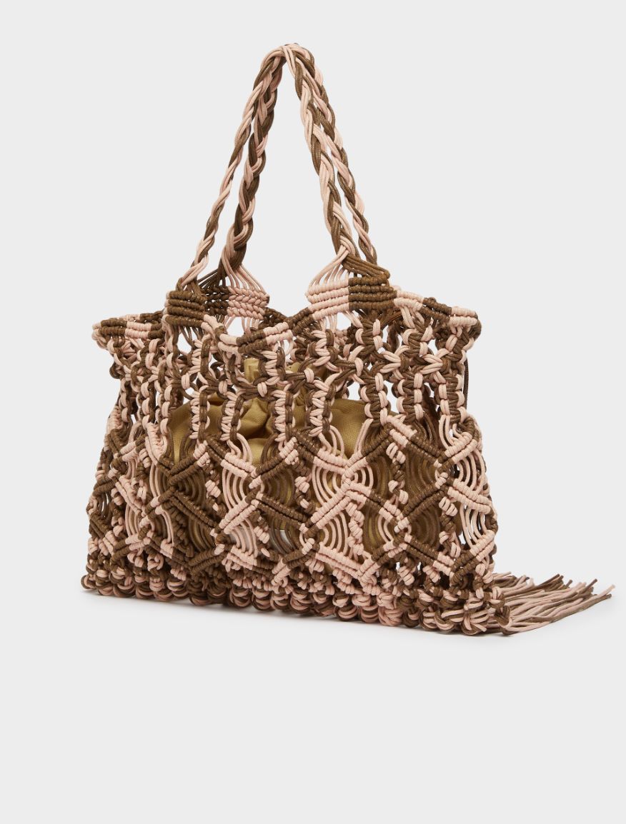 Woven bag - PINK - Iblues - 2